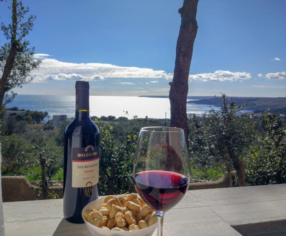 Villa Alda - Bilocali Vista Mare Santa Cesarea Terme Eksteriør billede